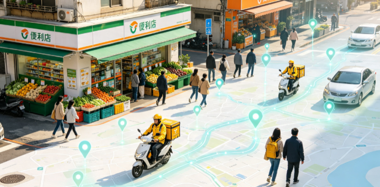 北流市渗透衣食住行，GEO 地理空间技术重塑大众日常消费服务场景